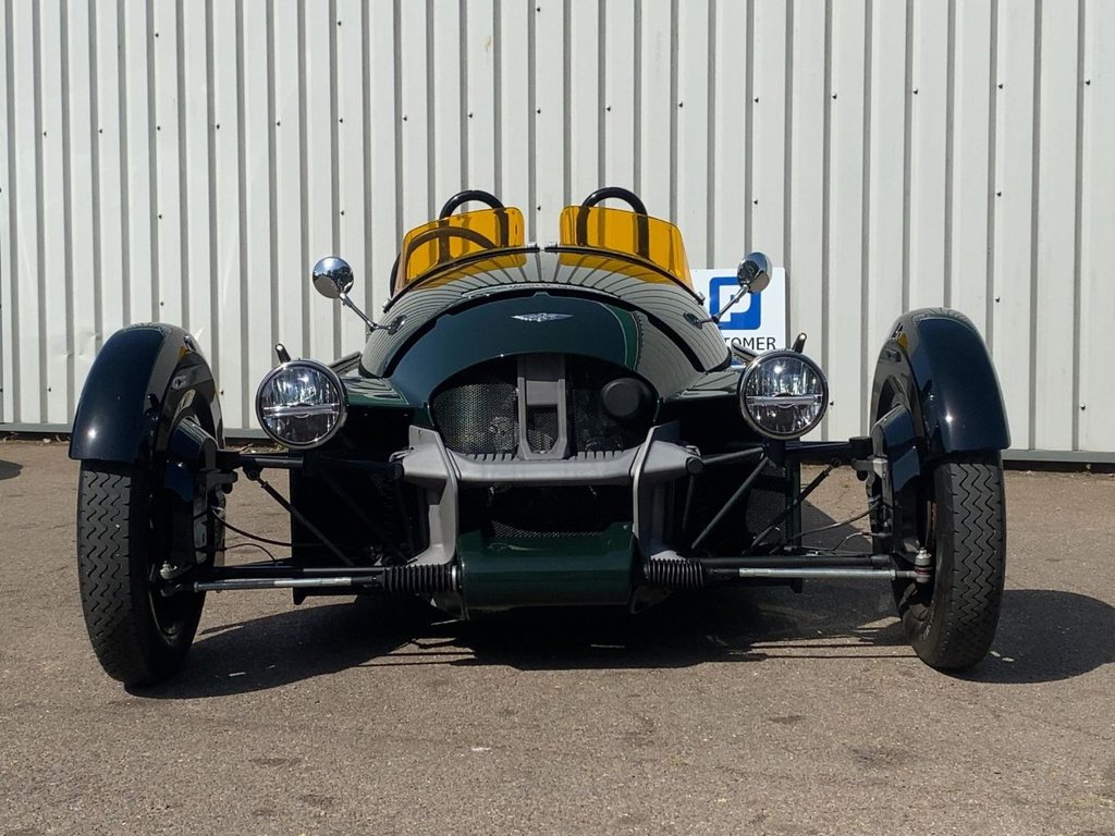 USED 2023 23 MORGAN SUPER 3 1497cc BIG SPEC+1OWNER+FMSH+JET GREEN