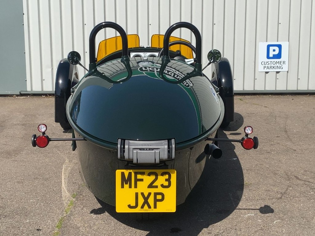USED 2023 23 MORGAN SUPER 3 1497cc BIG SPEC+1OWNER+FMSH+JET GREEN
