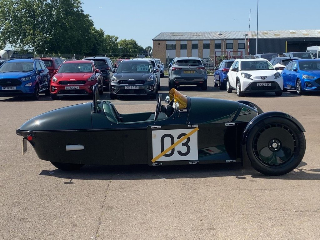 USED 2023 23 MORGAN SUPER 3 1497cc BIG SPEC+1OWNER+FMSH+JET GREEN