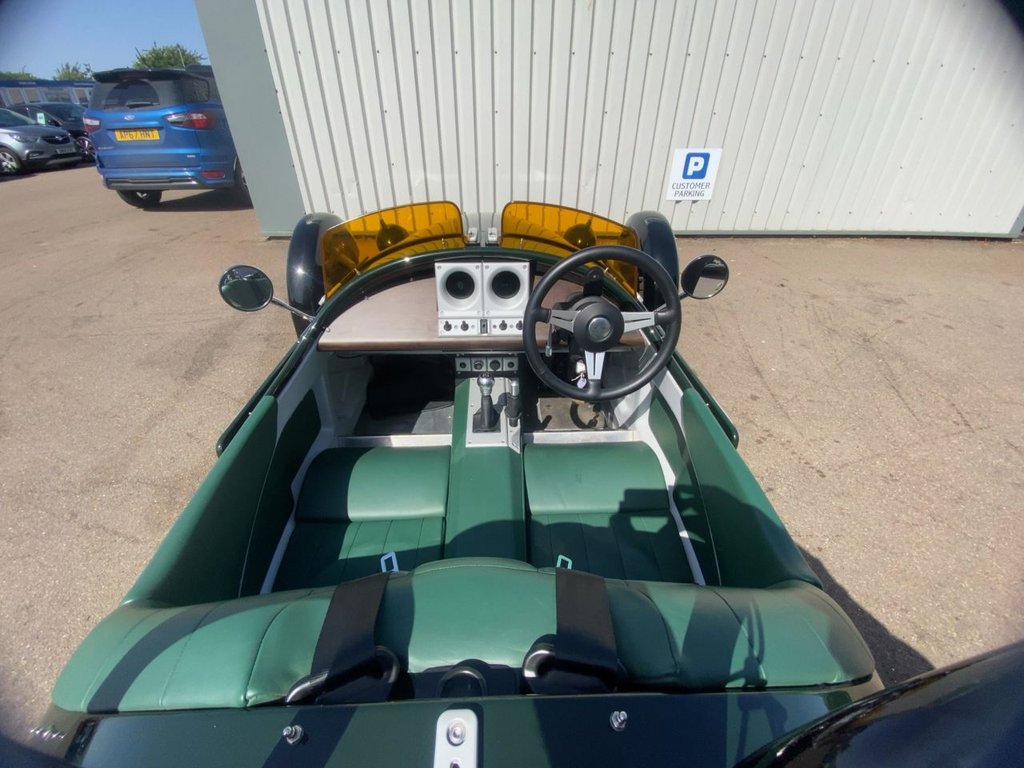 USED 2023 23 MORGAN SUPER 3 1497cc BIG SPEC+1OWNER+FMSH+JET GREEN