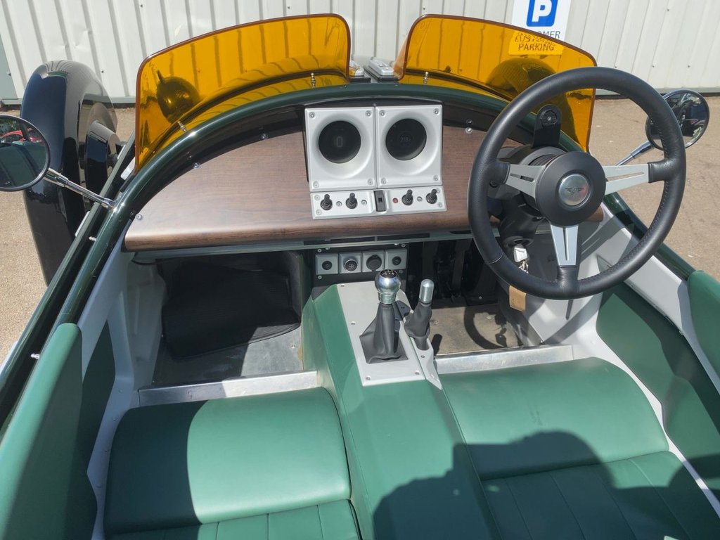 USED 2023 23 MORGAN SUPER 3 1497cc BIG SPEC+1OWNER+FMSH+JET GREEN