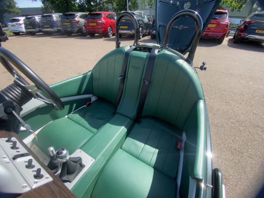 USED 2023 23 MORGAN SUPER 3 1497cc BIG SPEC+1OWNER+FMSH+JET GREEN