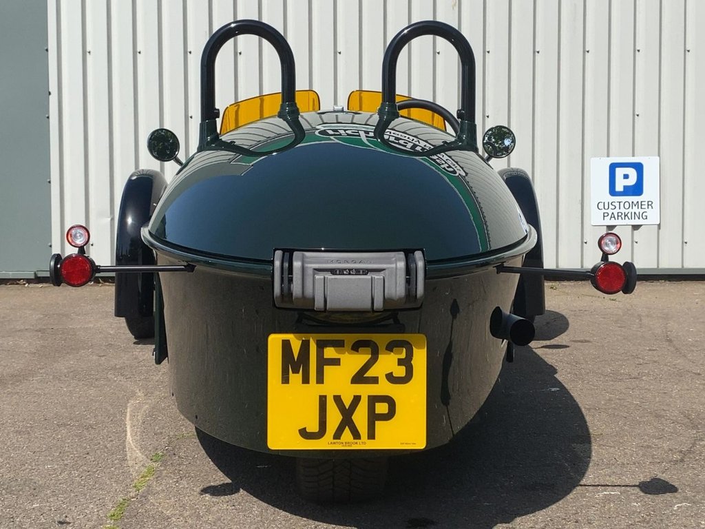 USED 2023 23 MORGAN SUPER 3 1497cc BIG SPEC+1OWNER+FMSH+JET GREEN