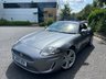 USED 2010 10 JAGUAR XK 5.0 V8 Convertible 2dr Petrol Auto Euro 5 (385 ps)-Fantastic Low Mileage Example-Finished In Lunar Grey Metallic With Heated Ebony Leather Upholstery & a Navy Hood.This Car Represents Great Value For Money. 