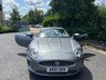 USED 2010 10 JAGUAR XK 5.0 V8 Convertible 2dr Petrol Auto Euro 5 (385 ps)-Fantastic Low Mileage Example-Finished In Lunar Grey Metallic With Heated Ebony Leather Upholstery & a Navy Hood.This Car Represents Great Value For Money. 