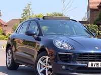 USED 2016 16 PORSCHE MACAN 3.0 TD V6 S PDK 4WD Euro 6 (s/s) 5dr FSH SATNAV PANROOF LEATHER
