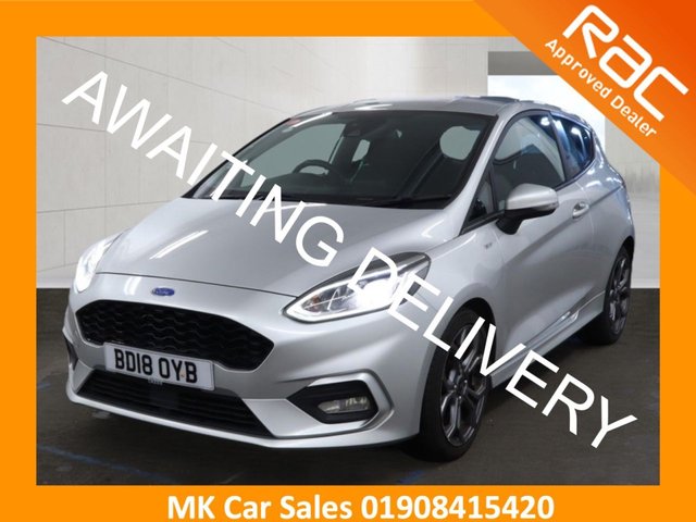 2018 FORD FIESTA 1.0T EcoBoost ST-Line Hatchback 3dr Petrol Manual Euro 6 (s/s) (100 ps) BD18OYB &pound;7395.00