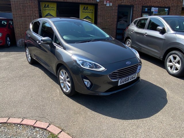 View our Ford Fiesta 1.0T EcoBoost GPF Titanium Hatchback 5dr Petrol Manual Euro 6 (s/s) (125 ps)