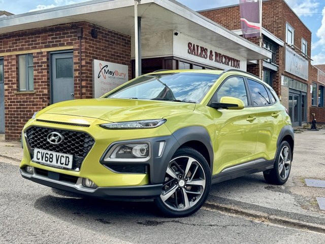 View our Hyundai Kona 1.6 T-GDi Blue Drive Premium GT SUV 5dr Petrol DCT 4WD Euro 6 (s/s) (177 ps)
