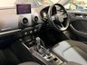 USED 2017 66 AUDI A3 1.6 TDI SE Technik Sportback S Tronic Euro 6 (s/s) 5dr S LINE BLACK EDITION 19s, NAV