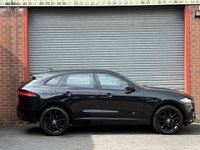 USED 2019 19 JAGUAR F-PACE 2.0 D180 Chequered Flag SUV 5dr Diesel Auto AWD Euro 6 (s/s) (180 ps) BLACKPACK+PANROOF+LOADED
