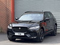 USED 2019 19 JAGUAR F-PACE 2.0 D180 Chequered Flag SUV 5dr Diesel Auto AWD Euro 6 (s/s) (180 ps) BLACKPACK+PANROOF+LOADED