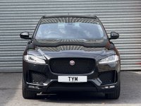 USED 2019 19 JAGUAR F-PACE 2.0 D180 Chequered Flag SUV 5dr Diesel Auto AWD Euro 6 (s/s) (180 ps) BLACKPACK+PANROOF+LOADED