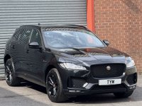 USED 2019 19 JAGUAR F-PACE 2.0 D180 Chequered Flag SUV 5dr Diesel Auto AWD Euro 6 (s/s) (180 ps) BLACKPACK+PANROOF+LOADED