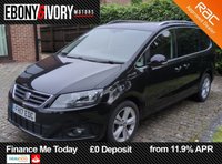 USED 2017 17 SEAT ALHAMBRA 2.0 TDI SE MPV 5dr Diesel DSG Euro 6 (s/s) (150 ps) 1 PREVIOUS KEEPER, 2 KEYS, GOOD HISTORY, 7 SEATER FAMILY CAR