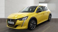 USED 2021 71 PEUGEOT E-208 50kWh GT Hatchback 5dr Electric Auto (136 ps)+2 KEYS+1 FORMER KEEPER+FSH+NAV+HALF LEATHER SEATS+PARK CONTROL+PRIVACY+AIRCON+MEDIA+BLUETOOTH+DIGITAL DASH+ALLOYS+CRUISE 2 KEYS+1 FORMER KEEPER+FSH+NAV+HALF LEATHER SEATS+PARK CONTROL+PRIVACY+AIRCON+MEDIA+BLUETOOTH+DIGITAL DASH+ALLOYS+CRUISE+HPI CLEAR