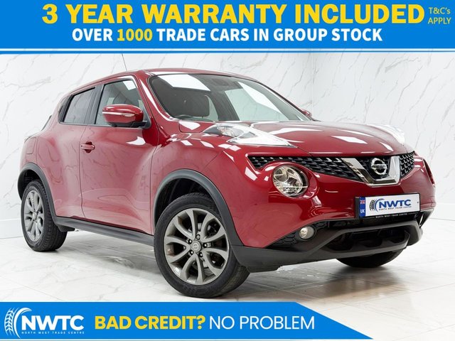 View our Nissan Juke 1.6 Tekna SUV 5dr Petrol XTRON Euro 6 (117 ps)