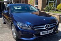 USED 2016 W MERCEDES-BENZ C CLASS 2.0 C200 SE Saloon 4dr Petrol 7G-Tronic+ Euro 6 (s/s) (184 ps) SERVICE RECORDS - NEW MOT - SAT NAV - PARKING CAM - DAB RADIO