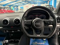 USED 2019 19 AUDI A3 1.5 TFSI CoD 35 Black Edition Sportback 5dr Petrol Manual Euro 6 (s/s) (150 ps) Gorgeous Black Edition, 150 BHP, Full Service History, Apple Car Play, Cruise Control, Park Sensors, SATNAV, Half Leather, 18" Alloys, 50,000 Miles