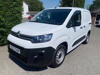 USED 2023 23 CITROEN BERLINGO 1000 ENTERPRISE EDITION M SWB 1.5 BLUE HDI 100PS High Specification Enterprise Edition Model With Air Con, Media Screen, 3 Seats, Load Through Bulkhead, Parking Sensors & Much More!