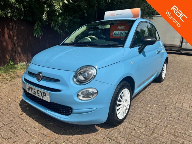 View our FIAT 500