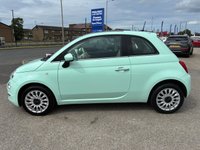 USED 2019 19 FIAT 500 1.2 Lounge Hatchback 3dr Petrol Manual Euro 6 (s/s) (69 bhp) 2 OWNERS FROM NEW* 4 STAMP SERVICE HISTORY* PANORAMIC ROOF* PARKING SENSORS* CRUISE CONTROL* CITY MODE* AUTO START / STOP* AIR CON* BLUETOOTH PHONE AND AUDIO* DAB* USB* REMOTE CENTRAL LOCKING WITH 2 KEYS
