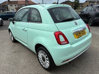 USED 2019 19 FIAT 500 1.2 Lounge Hatchback 3dr Petrol Manual Euro 6 (s/s) (69 bhp) 2 OWNERS FROM NEW* 4 STAMP SERVICE HISTORY* PANORAMIC ROOF* PARKING SENSORS* CRUISE CONTROL* CITY MODE* AUTO START / STOP* AIR CON* BLUETOOTH PHONE AND AUDIO* DAB* USB* REMOTE CENTRAL LOCKING WITH 2 KEYS