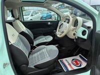 USED 2019 19 FIAT 500 1.2 Lounge Hatchback 3dr Petrol Manual Euro 6 (s/s) (69 bhp) 2 OWNERS FROM NEW* 4 STAMP SERVICE HISTORY* PANORAMIC ROOF* PARKING SENSORS* CRUISE CONTROL* CITY MODE* AUTO START / STOP* AIR CON* BLUETOOTH PHONE AND AUDIO* DAB* USB* REMOTE CENTRAL LOCKING WITH 2 KEYS