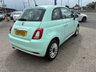 USED 2019 19 FIAT 500 1.2 Lounge Hatchback 3dr Petrol Manual Euro 6 (s/s) (69 bhp) 2 OWNERS FROM NEW* 4 STAMP SERVICE HISTORY* PANORAMIC ROOF* PARKING SENSORS* CRUISE CONTROL* CITY MODE* AUTO START / STOP* AIR CON* BLUETOOTH PHONE AND AUDIO* DAB* USB* REMOTE CENTRAL LOCKING WITH 2 KEYS