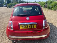 USED 2012 12 FIAT 500 1.2 Lounge Hatchback 3dr Petrol Dualogic Euro 4 (69 bhp) 