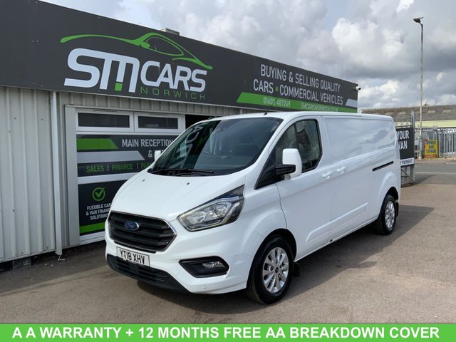View our Ford Transit Custom 2.0 300 EcoBlue Limited Panel Van 5dr Diesel Auto L2 H1 Euro 6 (s/s) (130 ps)