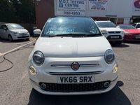 USED 2016 66 FIAT 500 1.2 ECO Lounge Hatchback 3dr Petrol Manual Euro 6 (s/s) (69 bhp) ** LOW TAX** **LOW INSURANCE**