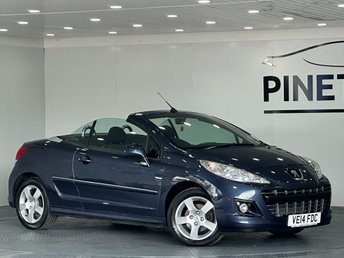 2014 PEUGEOT 207 1.6 VTi Active Convertible 2dr Petrol Manual Euro 5 (120 ps) &pound;3999.00