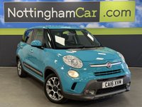 USED 2016 16 FIAT 500L 1.3 MultiJet Trekking MPV 5dr Diesel Dualogic Euro 6 (s/s) (95 ps) ****LOW MILEAGE****