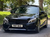 USED 2017 17 MERCEDES-BENZ C CLASS 2.1 C250d AMG Line (Premium Plus) Coupe 2dr Diesel G-Tronic+ Euro 6 (s/s) (204 ps) 