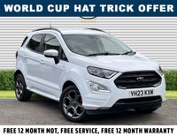 USED 2023 23 FORD ECOSPORT 1.0T EcoBoost GPF ST-Line SUV 5dr Petrol Manual Euro 6 (s/s) (125 ps) Satellite Navigation