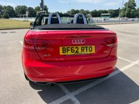 USED 2012 62 AUDI A3 CABRIOLET 2.0 TDI S line Convertible 2dr Diesel S Tronic Euro 5 (s/s) (140 ps) HEATED LEATHER SEATS, 12m MOT INCL.