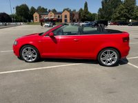 USED 2012 62 AUDI A3 CABRIOLET 2.0 TDI S line Convertible 2dr Diesel S Tronic Euro 5 (s/s) (140 ps) HEATED LEATHER SEATS, 12m MOT INCL.