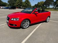 USED 2012 62 AUDI A3 CABRIOLET 2.0 TDI S line Convertible 2dr Diesel S Tronic Euro 5 (s/s) (140 ps) HEATED LEATHER SEATS, 12m MOT INCL.