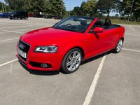 USED 2012 62 AUDI A3 CABRIOLET 2.0 TDI S line Convertible 2dr Diesel S Tronic Euro 5 (s/s) (140 ps) HEATED LEATHER SEATS, 12m MOT INCL.