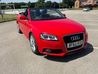 USED 2012 62 AUDI A3 CABRIOLET 2.0 TDI S line Convertible 2dr Diesel S Tronic Euro 5 (s/s) (140 ps) HEATED LEATHER SEATS, 12m MOT INCL.
