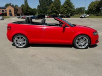 USED 2012 62 AUDI A3 CABRIOLET 2.0 TDI S line Convertible 2dr Diesel S Tronic Euro 5 (s/s) (140 ps) HEATED LEATHER SEATS, 12m MOT INCL.