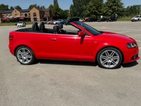 USED 2012 62 AUDI A3 CABRIOLET 2.0 TDI S line Convertible 2dr Diesel S Tronic Euro 5 (s/s) (140 ps) HEATED LEATHER SEATS, 12m MOT INCL.