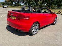 USED 2012 62 AUDI A3 CABRIOLET 2.0 TDI S line Convertible 2dr Diesel S Tronic Euro 5 (s/s) (140 ps) HEATED LEATHER SEATS, 12m MOT INCL.