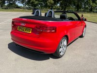 USED 2012 62 AUDI A3 CABRIOLET 2.0 TDI S line Convertible 2dr Diesel S Tronic Euro 5 (s/s) (140 ps) HEATED LEATHER SEATS, 12m MOT INCL.