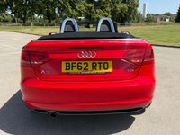 USED 2012 62 AUDI A3 CABRIOLET 2.0 TDI S line Convertible 2dr Diesel S Tronic Euro 5 (s/s) (140 ps) HEATED LEATHER SEATS, 12m MOT INCL.
