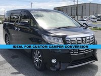 USED 2015 TOYOTA ALPHARD NEW ALPHARD NEW SERISE 30 2.4 LITRE PETROL AUTOMATIC IDEAL FOR CUSTOM CAMPER CONVERSION #1345 IDEAL FOR CUSTOM CAMPER CONVERSION