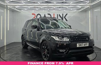 2017 LAND ROVER RANGE ROVER SPORT 3.0 SD V6 HSE SUV 5dr Diesel Auto 4WD Euro 6 (s/s) (306 ps) &pound;14990.00