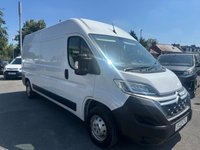 USED 2023 23 CITROEN RELAY 2.2 BlueHDi 35 Enterprise Edition Panel Van 5dr Diesel Manual L3 High Roof Euro 6 (140 ps) NO VAT JUST 15K WITH SAT NAV A/C !!!! SUPER LOW MILES WELL KEPT VAN !!!!