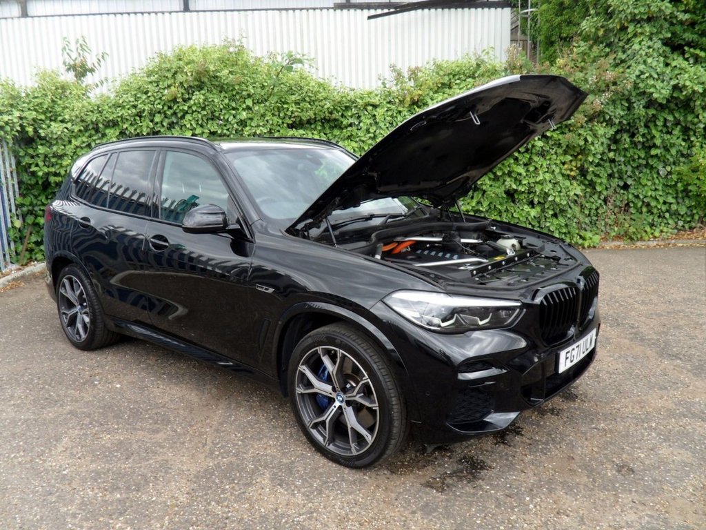 USED 2021 71 BMW X5 3.0 45e 24kWh M Sport SUV 5dr Petrol Plug-in Hybrid Auto xDrive Euro 6 (s/s) (394 ps) M-Sport Pro Pack - 21Inch Wheels